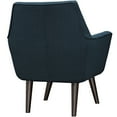 thumbnail image 3 of Modway Posit Upholstered Fabric Armchair in Azure, 3 of 5