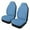 Dark Blue, variant on Uorisanigo Universal Brown Car Seat Cover for Front Only Washable High Back Bucket Seat Covers - Fit Most Cars, Trucks, SUVS, Vans 2 PCS Car Seats Protectors