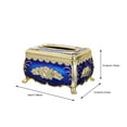 thumbnail image 2 of BEADCEST Tissue Box Holder Vintage Oscuro De Aleación Resistente Para Y Hogar, 2 of 5