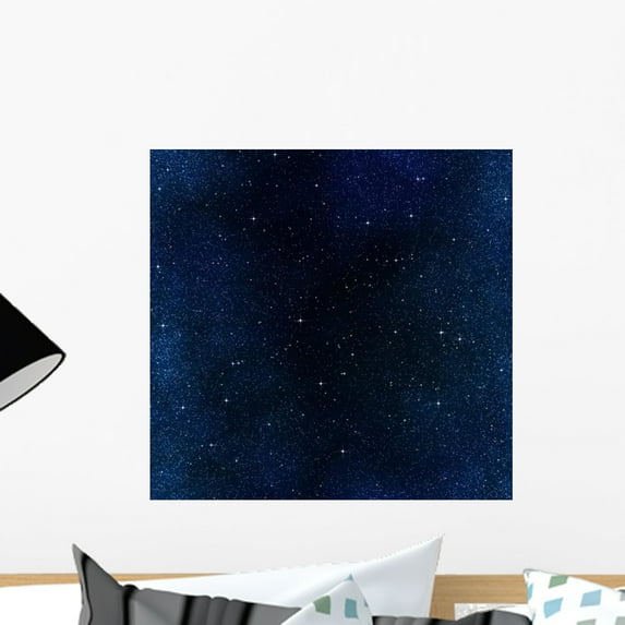 Stars Space or Night Wall Mural by Wallmonkeys Peel and Stick Graphic (18 in W x 17 in H) WM110572