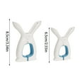 Fattazi 4 Beach Towel Clamps Sun Loungers Cute Bunny Laundry Clamps