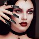 thumbnail image 3 of uds. De uñas con garras para dedos de Halloween, uñas góticas Punk con diamantes de imitación, 3 of 4