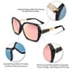 thumbnail image 4 of Gafas de Sol Cuadradas Polarizadas para Mujer FEISEDY B2289 Brillantes, 4 of 7