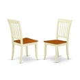 thumbnail image 2 of East West Furniture MZDA5-WHI-W 5Pc Kitchen and Dining Room Table Set, 2 of 3