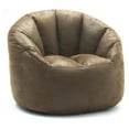 thumbnail image 1 of Lux by Big Joe Large Milano Blazer Leather Bean Bag, 1 of 5