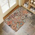 thumbnail image 4 of Bohemian Brown Geometry (2) Door Mat 30 X 17 Inch Welcome Doormat Indoor Outdoor Entrance Floor Mat Non Slip Spring Summer Decor Rubber Mats, 4 of 6