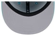 thumbnail image 5 of Men's New Era Aqua Miami Dolphins Ransom 59FIFTY Fitted Hat, 5 of 6