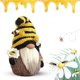 thumbnail image 2 of Decoración de muñecos de peluche de gnomo de abeja YONGSHENG 8.6 pulgadas, 2 of 5