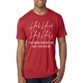 thumbnail image 1 of Half Hood Half Holy Pray With Me Mens Premium Tri Blend T-Shirt, Vintage Red, X-Large, 1 of 3