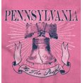 thumbnail image 2 of Liberty Bell Patriotic Philadelphia Womens Slim Fit Graphic Tee Brisco Brands M, 2 of 3