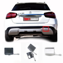 Trimla Type1 Rear Tow Cover Fit 17-20 Mercedes Benz GLA X156 for GLA180 GLA200 GLA220 GLA250 GLA45 2017 2018 2019 2020 bumper towing Hook Eye Cap A1568852500