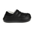 thumbnail image 6 of FOAMWALK Boys' Clogs - Comfy Fur Lined Clog, Indoor and Outdoor Clogs for Toddler/boys, Black, 11-12, 6 of 8