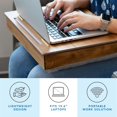 thumbnail image 2 of Schoolhouse Lap Desk with Storage Compartments - Acacia Wood - Natural - Style No. 45076, 2 of 14