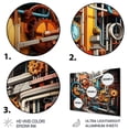 thumbnail image 3 of Designart "Constructivism Industrial Euphony II" Constructivism Metal Art Print, 3 of 5