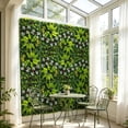 thumbnail image 5 of AUNVITO Artificial Green Plant Fence 3 x 3 ft, Simulation Hedge Privacy Screen, UV Protected Faux Foliage Panel, Easy Install Outdoor Barrier for Garden, Balcony and Yard, 5 of 6