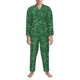 thumbnail image 3 of Balery Soccer Pijama para Hombre de Dos Piezas con Manga Larga, Conjunto de Dormir y Descanso Suave con Bolsillos-X-Large, 3 of 7