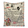 thumbnail image 1 of TIELUTT For Mom Birthday For Mom For Mom ’s Day Heated Blanket for Work Big Heating Blanket Throw with Foot Pocket Couch Blanket Textu Soft Throw Blanket with Tassels, 1 of 7