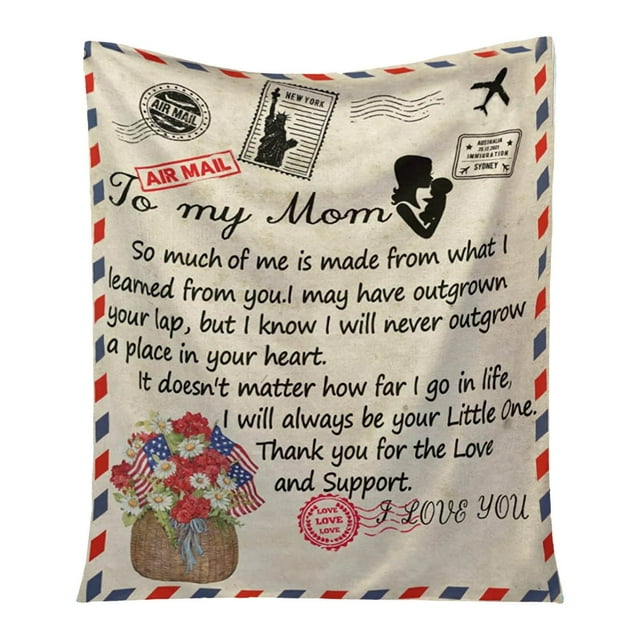 TIELUTT For Mom Birthday for Mom for Mom ’s Day Son’s Blankets for Winter Throw Blanket Extra Large Extra Large Size Blanket Daybed Blanket Throw Blankets for Couch