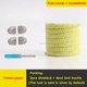 thumbnail image 1 of par de cordones elásticos planos de felpa sin atar cordones de zapatos con diamantes cierre de encaje cordones perezosos niños adultos zapatillas Unisex cuerdas para zapatosChina Gao Jinjia LED, 1 of 2