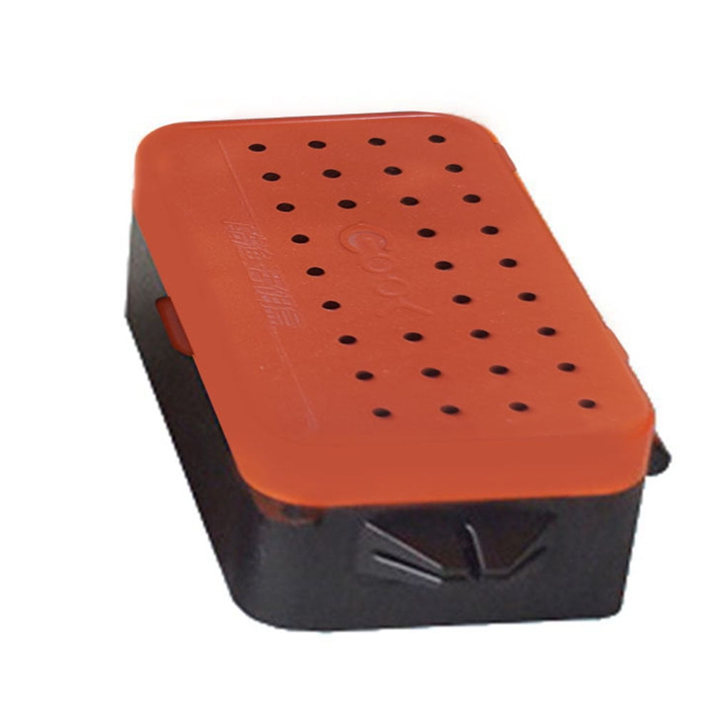 Details about   Portable Plastic Handle With Hanging Waist Live Bait Storage Case Breathable 
