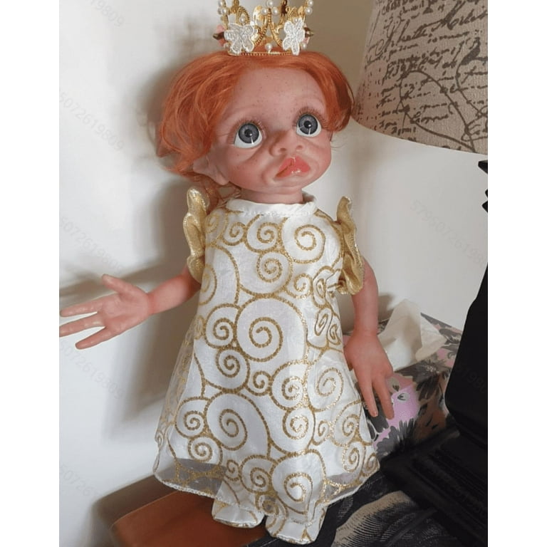15 inch Realistic Lifelike Soft Silicone Reborn Doll Hand Painted Fairy Elf Fantasy Art Collectible Walmart
