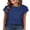 Dark Blue, variant on ANRABESS Womens Tops Summer Cap Sleeve Basic Tee Shirts 2026 Trendy Loose Fit Casual Dressy Business Work Tshirts Clothes Black S