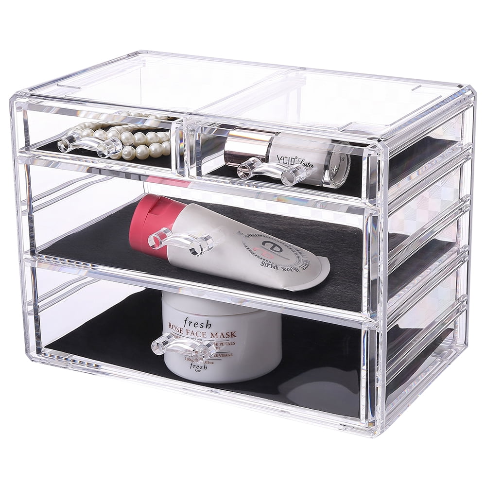 OnDisplay Jenna 4 Drawer Cosmetic/Jewelry Organizer