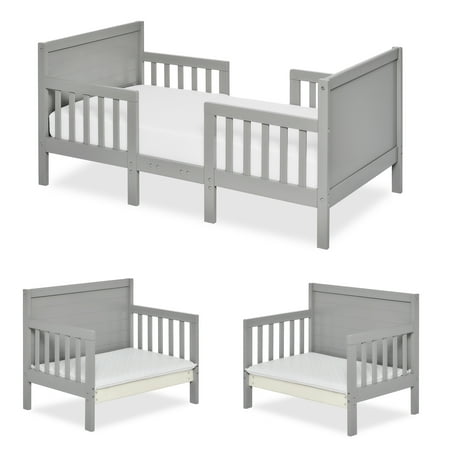 UPC: 0811048033444 | Dream On Me Hudson 3 in 1 Convertible Toddler Bed Cool Grey