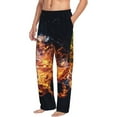 thumbnail image 6 of Disketp Tennis Ball In Fire1 Men's Pajama Pants - Ultra Soft Fleece Sleep and Lounge Pants (Size: S-XXL)-XX-Large, 6 of 6
