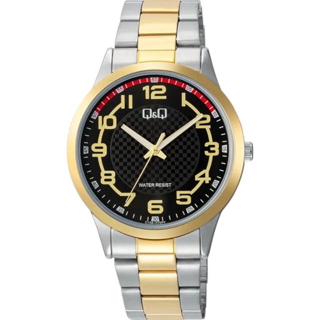 Reloj Q&Q C10A-070PY MEN´S-Acero