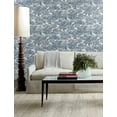 thumbnail image 3 of Chesapeake Spinney Blue Toile Wallpaper, 3 of 7