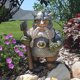 thumbnail image 2 of Muyoka Estatua de gnomo enano vikingo, escultura de hada, adorno de resina, artesanía de jardín, paisaje, decoración de patio Muyoka Hogar, 2 of 7
