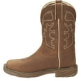 thumbnail image 4 of Justin Men's Stampede Rush Waterproof Western Work Boot Steel Toe Tan 11 D(M) US, 4 of 7