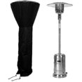 thumbnail image 1 of 210d Black Heavy Duty Waterproof Standup Patio Heater Cover Heater Covers, 1 of 5