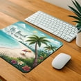 thumbnail image 4 of The Beach Is My Happy Place Tropical Mouse Pad Low Profile Gaming Mat, 4 of 7