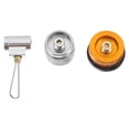 thumbnail image 1 of RUNROTOO Gas Bottle Connector Assorted Color Canister Conversion Kit for Propane Gas Tank 1 Set 3 Pieces, 1 of 8