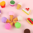 thumbnail image 3 of Dessert Cake Set Eraser，for The Classroom, Home & Office, 3 of 5