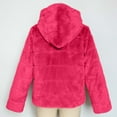 thumbnail image 2 of Ahabrexf Winter Coats for Women,Women's Coat Faux Fur Warm Hooded Long Winter Jacket, 2 of 5