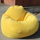 thumbnail image 4 of Linen Cloth Lounger Seat Cover for Sofas and Chairs, Bean Bag Style for Living Room Comfort Comfort 100*120cm, 4 of 5