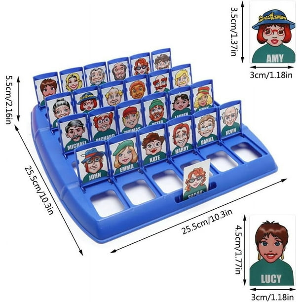 Hweilai Guess Who Board Game, Guess Who I Am Game, Funny Family