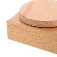 thumbnail image 3 of CATIEBYE Rotating Music Box Base Wooden Light Brown for Handmade Music Box Projects, 3 of 6