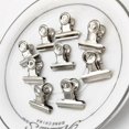 thumbnail image 5 of 20pcs 22mm Bulldog Stainless Steel Metal Paper Letter Grip Clips Clamp, 5 of 5