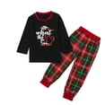 thumbnail image 1 of Dinosaur Print Home Wear Parent-Enfant Porter Col Manches Longues Costume Parents et Robe Enfant, 1 of 3
