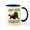 White/Navy Inside, variant on CafePress - Honey Badger Whisperer Mug - 11 oz Ceramic Mug - Novelty Coffee Tea Cup