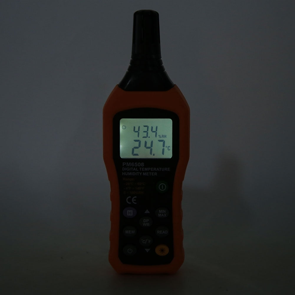 Temperature Thermometer, Storage Function Hygrometer  For Experiment