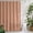 Terracotta, Orange, White, variant on Teal Stripes Shower Curtain - Water Repellent Fabric Shower Curtains Washable, Farmhouse Striped Modern Abstra Decorative Polyester Cloth Bathroom Curtains Modern Bath Decor 72"x72"
