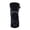 E001- Black, variant on Patella Strap, Leg Sleeve, Sleeve, Guard, Training, Knee Pad, Black Silicone, Silicone Pad, Badminton, Running, Basketball Training, White, Left Leg, 1 Pc