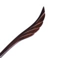 thumbnail image 1 of Breezelike Épingle à Cheveux Sculptée à la Main en Ébène : Étalez les Ailes, 1 of 5