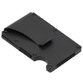 thumbnail image 4 of Estuche antirrobo de acero inoxidable para tarjetas de crédito, con bolsillo para tarjetas de visita y nombre (negro, n.° 11), 4 of 15