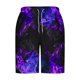 thumbnail image 4 of Pantalones Cortos Casuales para Hombre Imprimir con Bolsillos Pantalones de Playa de Cintura Elástica, Pantalones Cortos de Cintura Elástica para Hombre, 4 of 9